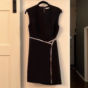Black Cut Out Halston Heritage Dress